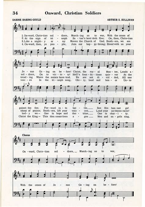 "Onward, Christian Soldiers" is a 19th-century English hymn. The words ...