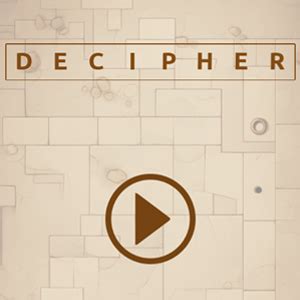 🕹️ Play Decipher Game: Free Online Educational Word Decoder Typing Practice Video Game for Kids