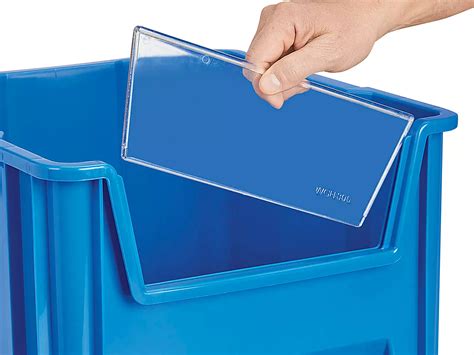 Giant Plastic Stackable Bin Windows - 16 1/2 x 12 1/2" S-24872 - Uline