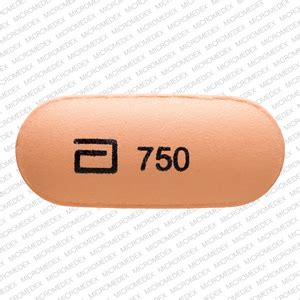 A 750 Pill Orange Capsule/Oblong - Pill Identifier