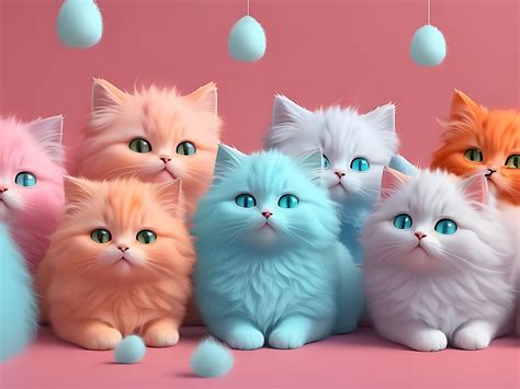 Download Ai Generated, Cats, Kittens. Royalty-Free Stock Illustration ...