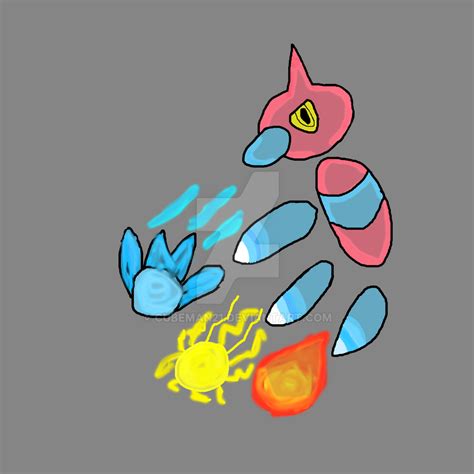 Porygon Z Art by cubeman21 on DeviantArt