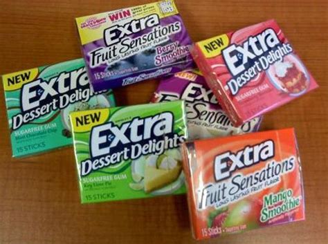 Extra Dessert Delights Gum | Gum flavors, Extra gum flavors, Extra gum