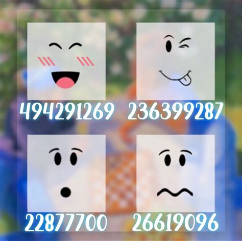 Cute Roblox Faces