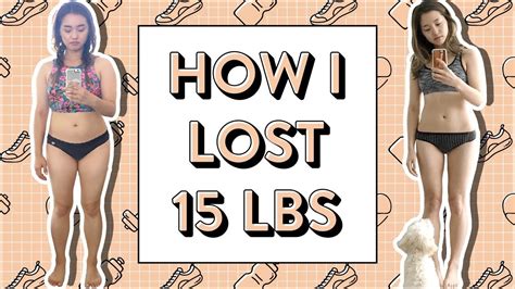 How I Lost 15 Pounds | 10 Easy Diet Tips - YouTube