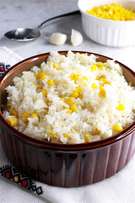 Mexican White Rice with Corn