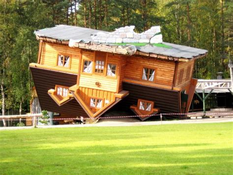 Upside-Down House – Szymbark, Poland - Atlas Obscura