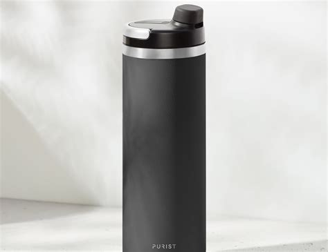Purist are stainless steel water bottles that maintain your drink's taste