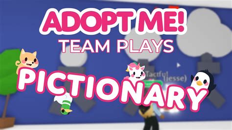 Team Adopt Me! play Pictionary! 🏡 Adopt Me! on Roblox - YouTube