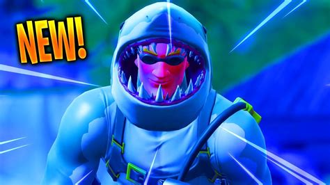 The New SHARK SKIN in Fortnite... - YouTube