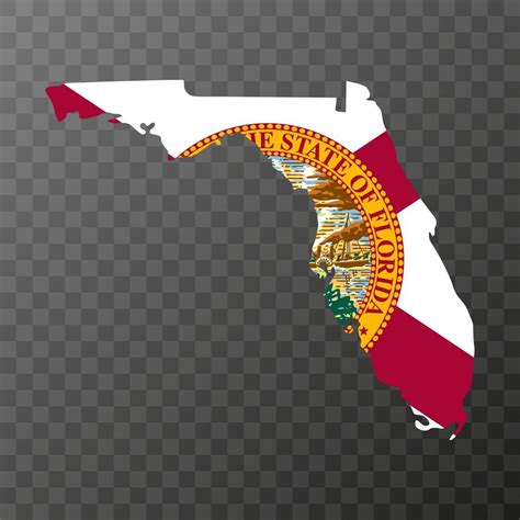 Florida state flag. Vector illustration. 13430930 Vector Art at Vecteezy