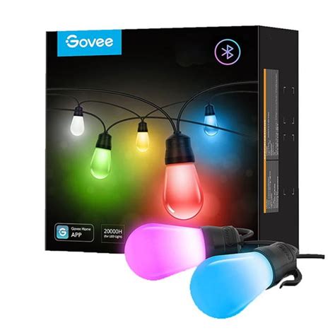 GOVEE | Govee RGBW Outdoor String Lights (15m) | Electronics | SportsDirect.com