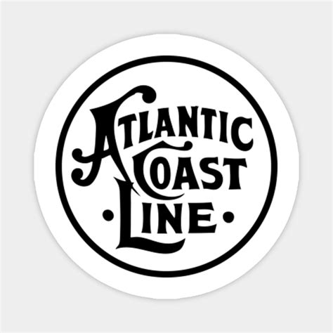 Atlantic Coast Line Railroad logo - Atlantic Coast Line Railroad Logo - Magnet | TeePublic