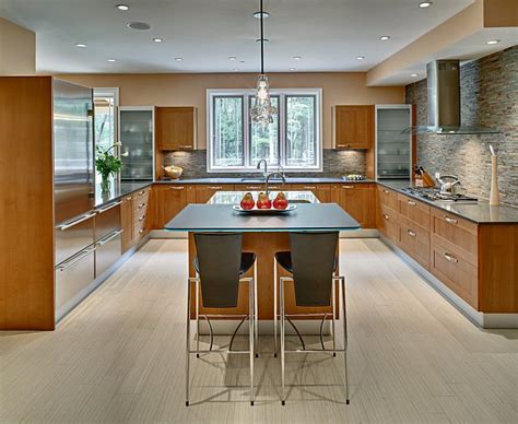 U shaped kitchen layouts with island | Hawk Haven