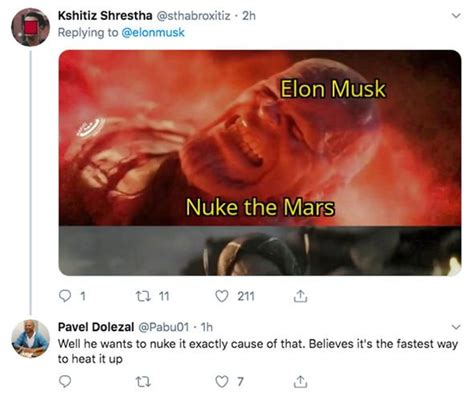 Elon Musk SHOCK: SpaceX boss tweet ‘nuke Mars’ and sparks online frenzy ...