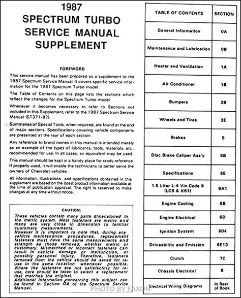 Table of Contents