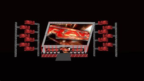 Old WWE Raw stage (2004) | 3D Warehouse