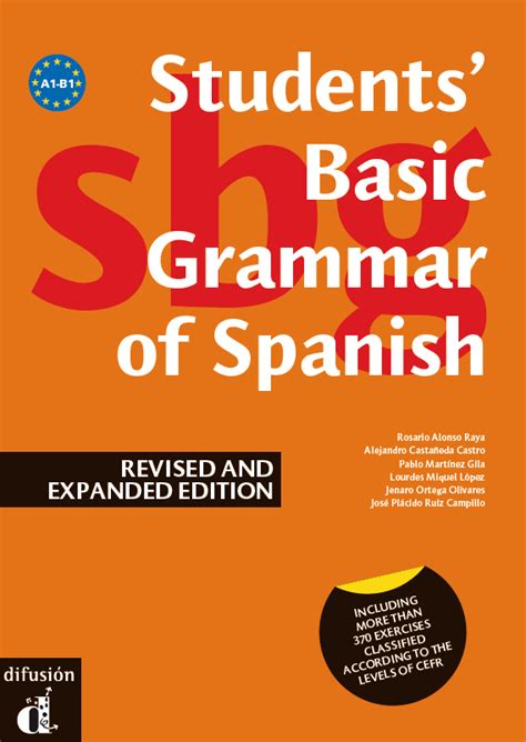 Colección » Students' Basic Grammar of Spanish. English Edition | Basic ...