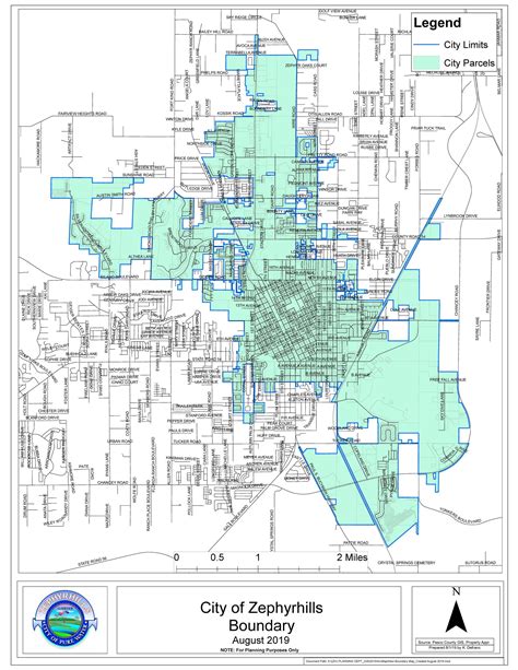 City Limits Map | Zephyrhills, FL