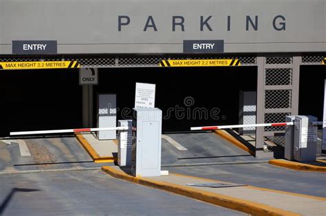 Underground Parking Lot Entrance