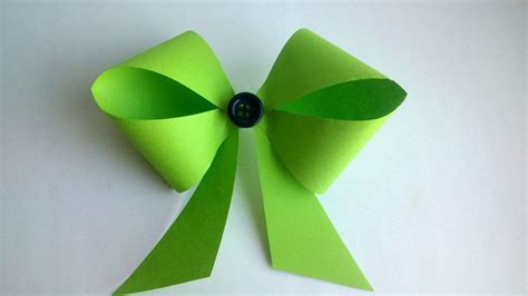 How To Make A Pretty Paper Bow - DIY Crafts Tutorial - Guidecentral - YouTube