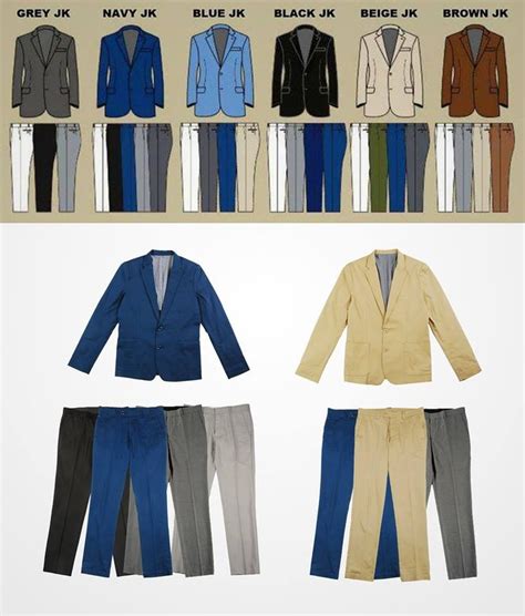 Men in Suit - Colors MIX MATCH | Mens casual dress outfits, Men fashion ...