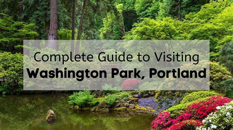 Complete Guide to Visiting Washington Park Portland – 🐘 Oregon Zoo, Museum, Gardens at ...