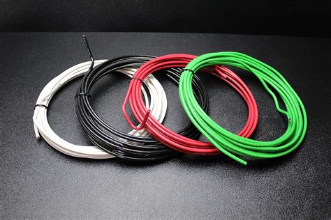 Cable Trenzado THHN de Calibre 8, 3 Colores, 50 pies Cada uno, 600 V, Cable de Cobre AWG ...