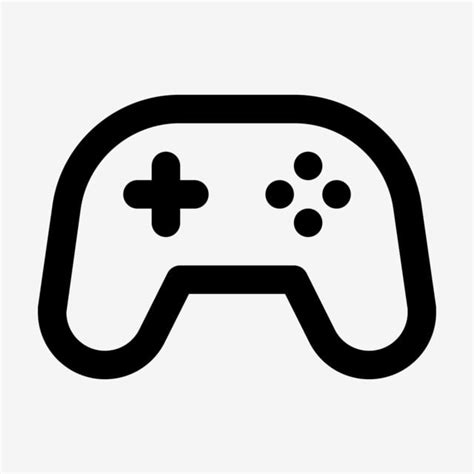 Games Controller Clipart Transparent PNG Hd, Game Control Line Icon Vector, Game Icons, Line ...