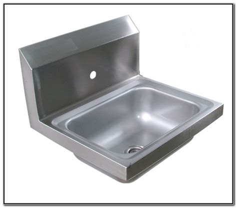 Utility Sink Stainless Steel Wall Mount - Sink And Faucets : Home ...