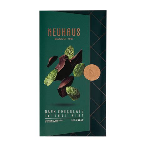 Neuhaus Tablet Dark Chocolate Intense Mint - Neuhaus