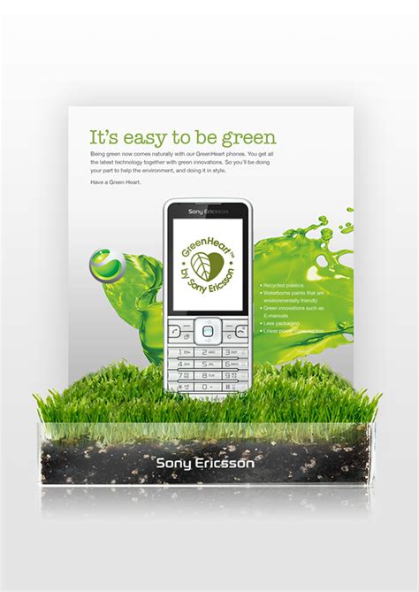 SONY ERICSSON - GREENHEART on Behance