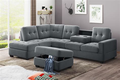 Living Rooms With Sectional Sofas | Baci Living Room