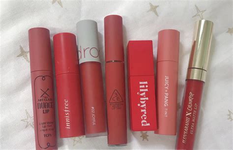 DRESS UP YOUR LIP!! - KOREAN LIP TINTS REVIEW!!!