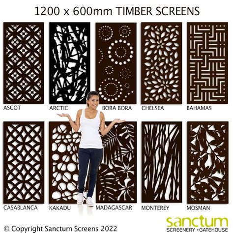 1200 X 600mm TIMBER SCREEN CLEARANCE – Sanctum screens