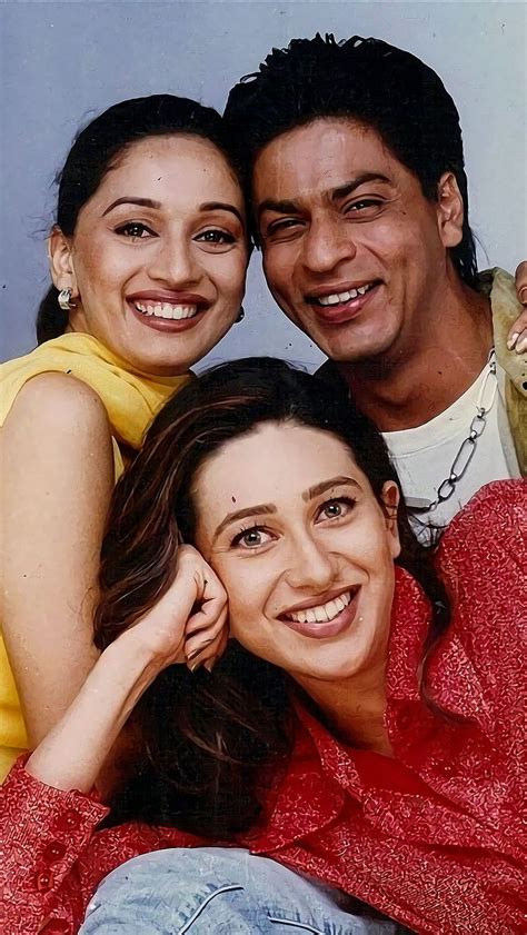 Dil toh pagal hai, srk, madhuri dixit, karishma kapoor HD phone wallpaper | Pxfuel