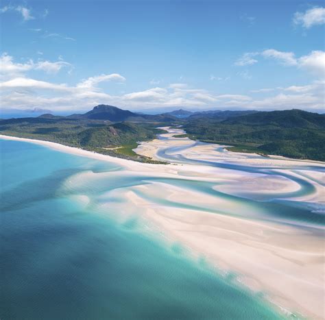 Aerial view of Hill Inlet – Journey Beyond