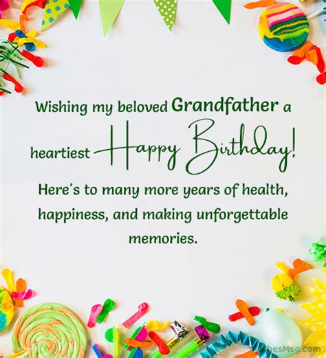 Birthday Wishes For Grandfather - Happy Birthday Grandpa