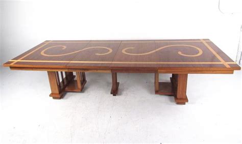 Impressive Dining Table in the Style of Frank Lloyd Wright For Sale at ...