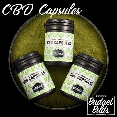 CBD Capsules | 3 Pack | 25mg CBD Each | Budget Buds