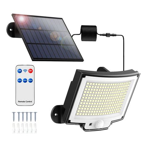 Solar Powered Flood Light Solar IP65 Waterproof Motion Sensor with ...