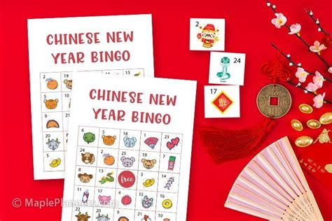 Free Printable Chinese New Years Eve Bingo | Fun Activities for Kids