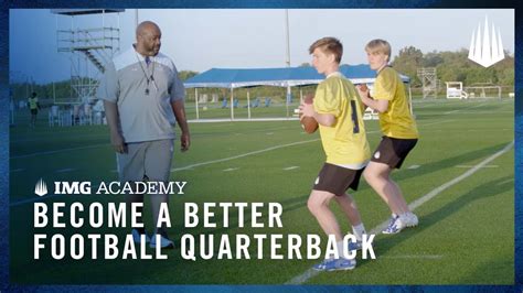 3 Football Drills to Become a Better Quarterback | IMG Academy