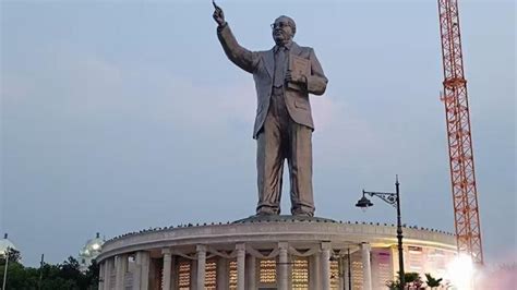 Telangana CM K Chandrasekhar Rao unveils India's tallest Ambedkar ...