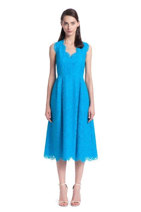 Cyan Blue Lace Cindy Midi Dress Cyan Blue, Spring 2015, Blue Lace, Midi ...