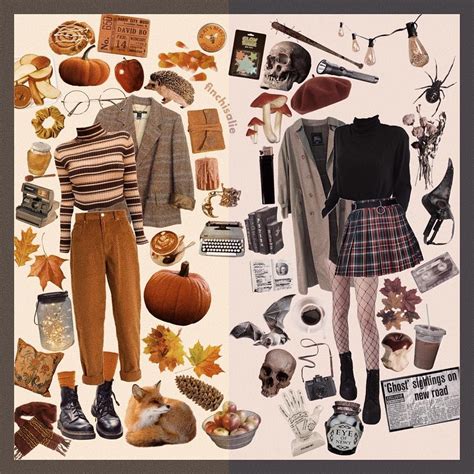 🕊 on Instagram: "which type of autumn are you? 🎃🍁🌙 - #moodboard#moodboards#nichememe#tagyourself ...