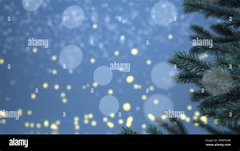 Christmas Tree Bokeh Lights Stock Photo - Alamy