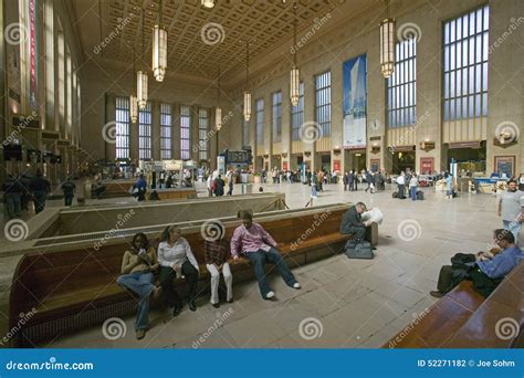 Interior View of 30th Street Station, a National Register of Historic ...