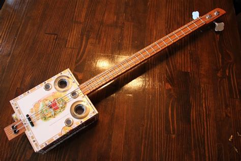 Cigar Box Bass Guitar 2 String