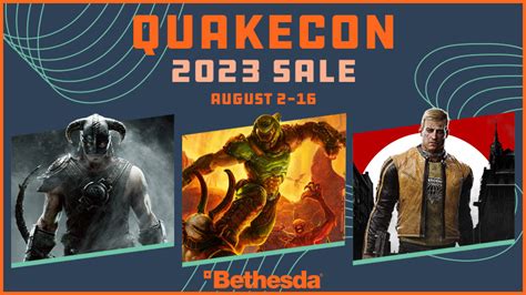 QuakeCon 2023: Sales & Bethesda News!